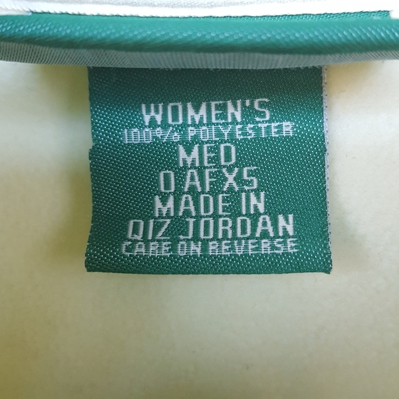 M L.L. BEAN VINTAGE ZIP UP MINT OR SAGE GREEN FLEECE VEST - Picture 9 of 11